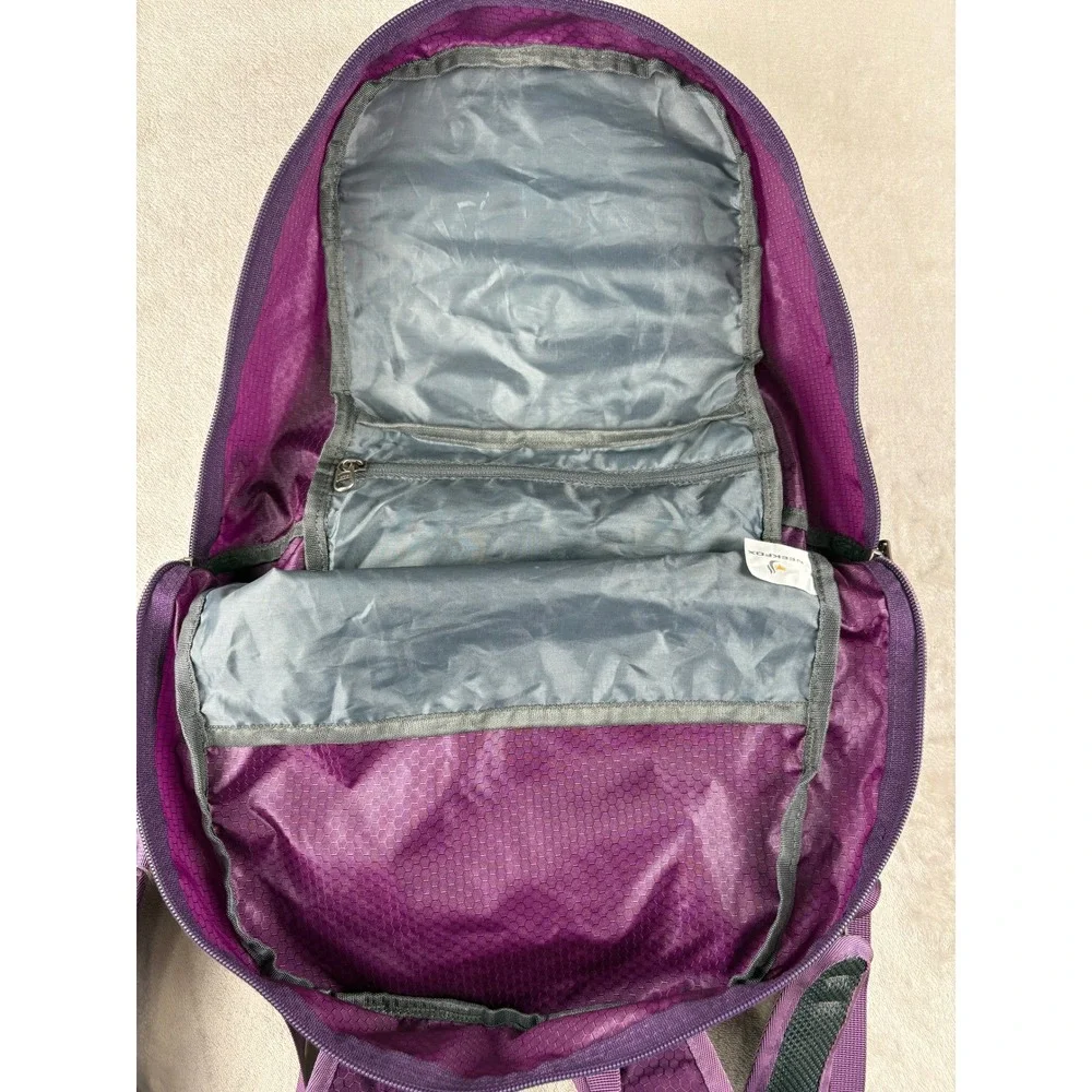 Neekfox Field Operation 35L Backpack Purple Lightweight Packable Hiking Daypack